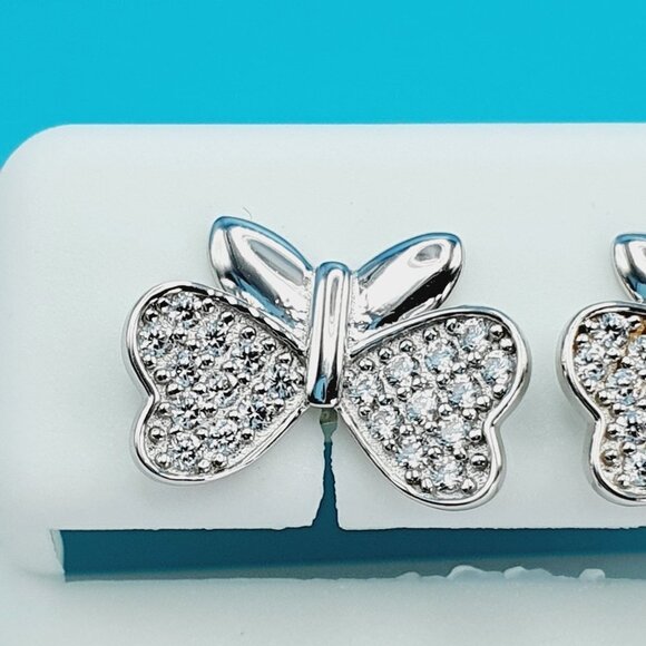 "925 Sterling Silver CZ Beautiful Earrings for Women, 1USPAR4167 - Picture 3 of 11